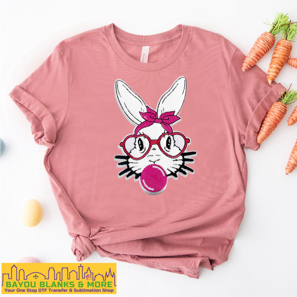 Chenille Patch • Bubble Bunny