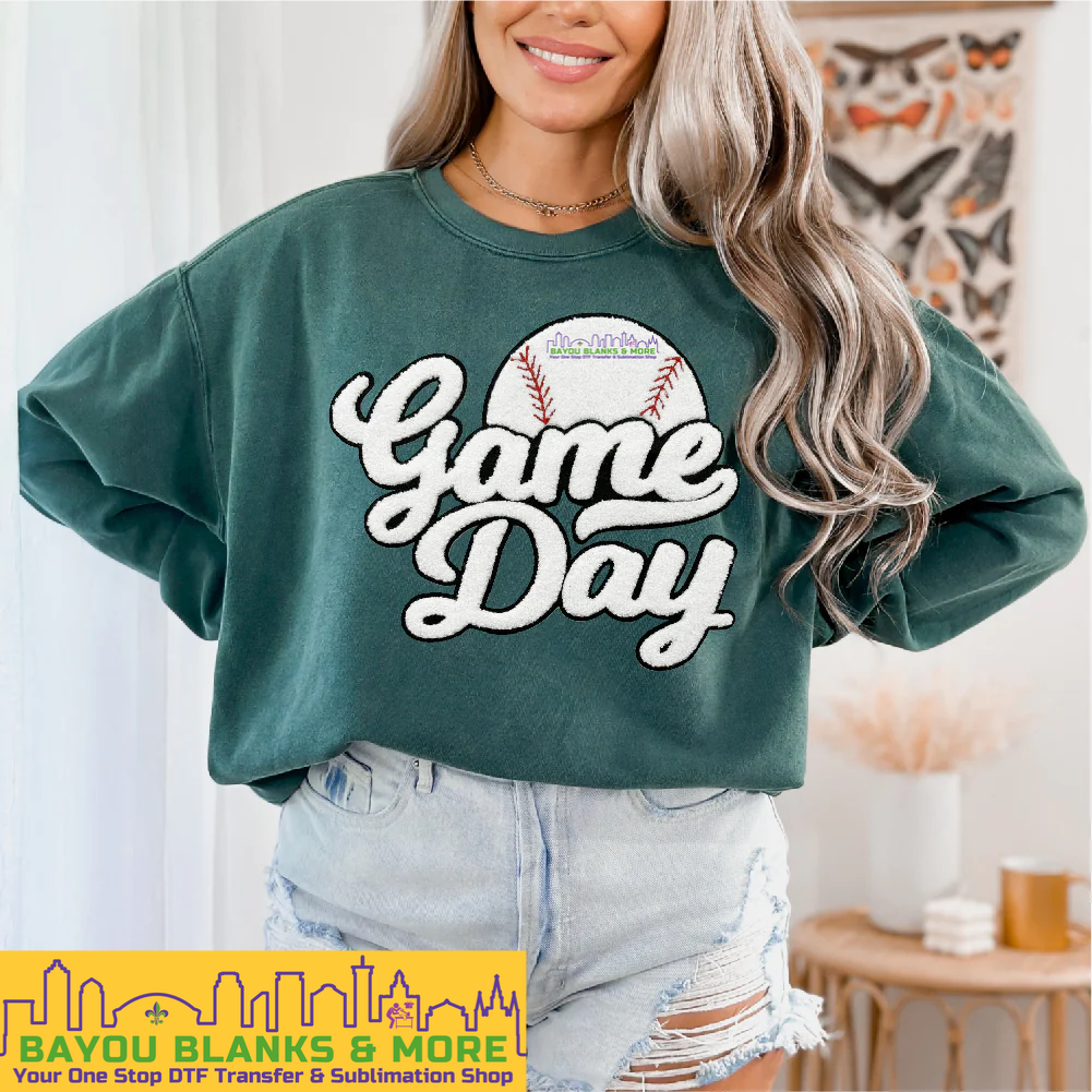 Chenille Patch • Game Day