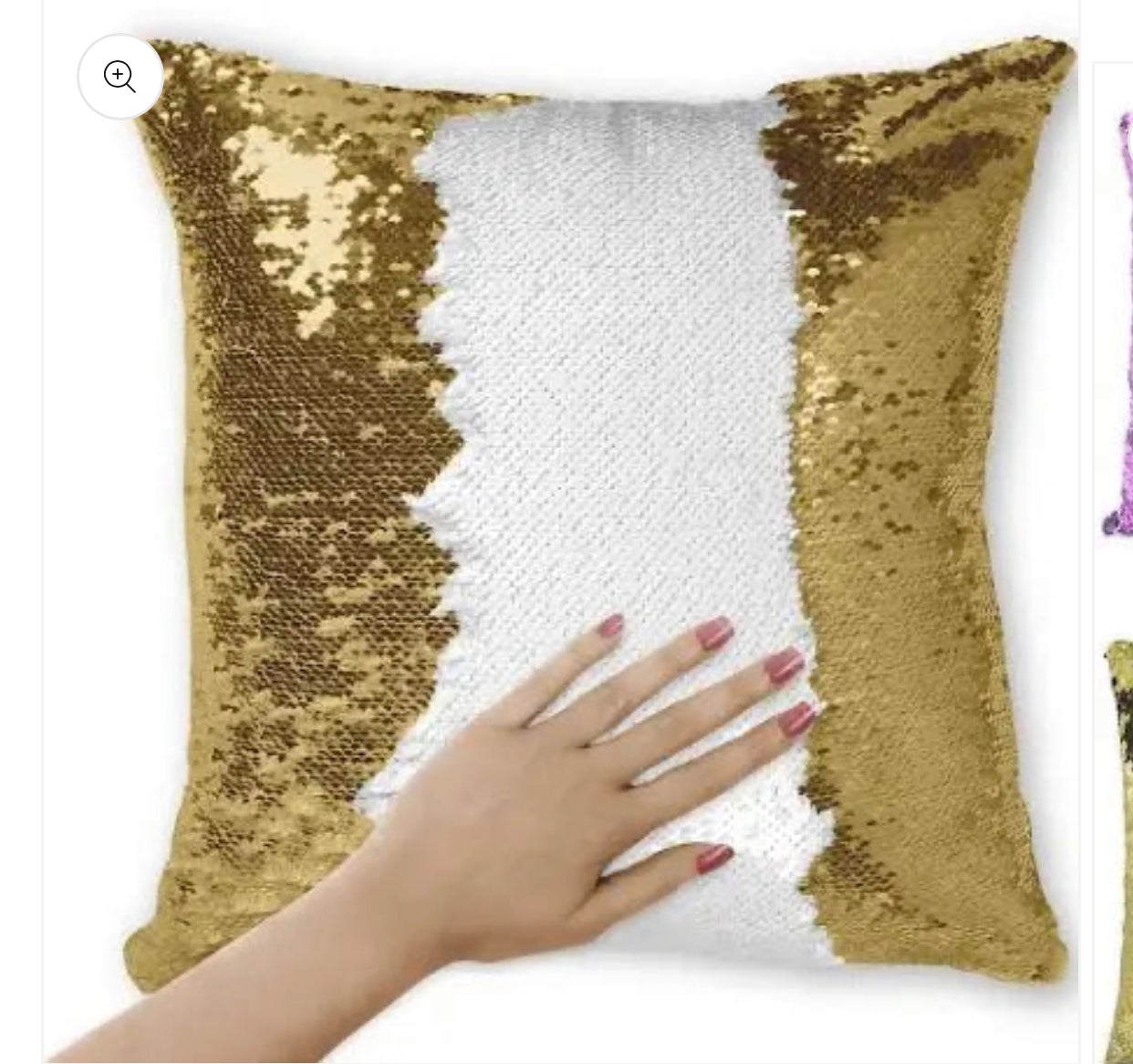 Sublimation Sequin Pillow