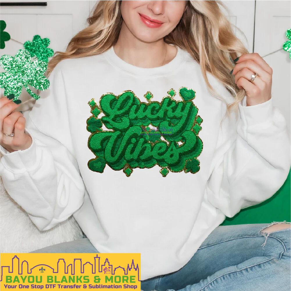 Chenille Patch • Lucky Vibes