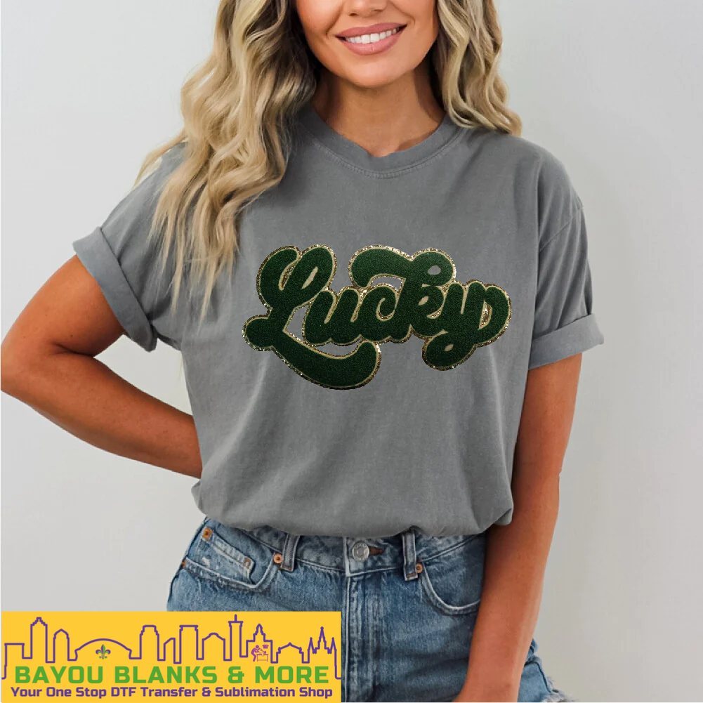 Chenille Patch • Lucky