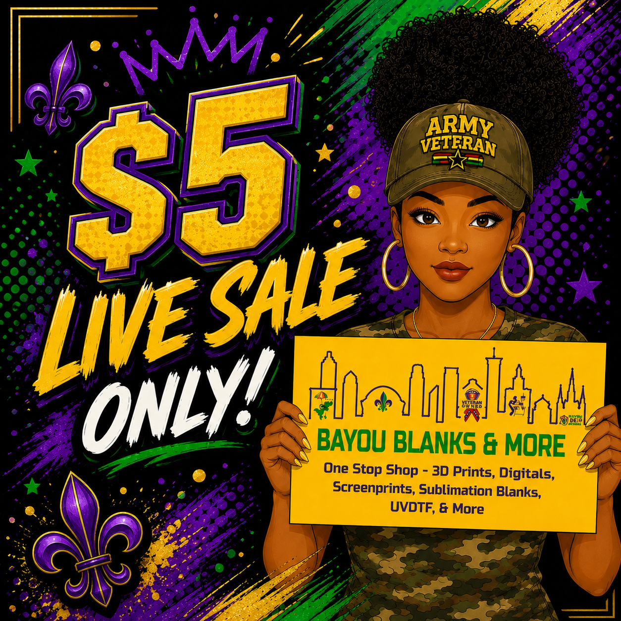 $5.00 • Live Claim